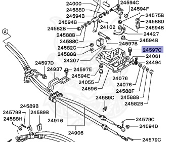 Mitsubishi - GTO - Z16A - 1991 - MNGF2 - 6G72