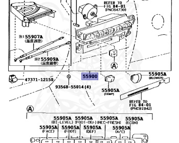 Toyota - Corolla - AE101G - 1999 - BZ-TOURING TYPE - WAGON - Manual - 4AGE