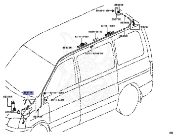 Toyota - LiteAce - CR52V - 2004 - SUPER TYPEGL TYPE - 5-DOOR - Manual - 3CE