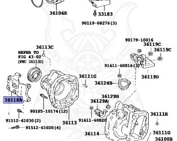 Genuine Celica ST165 Drivetrain OEM parts supplied from Japan