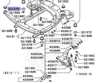 Mitsubishi - GTO - Z16A - 1997 - MNPM2 - 6G72