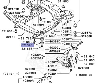 Mitsubishi - GTO - Z15A - 1993 - MJGF - 6G72