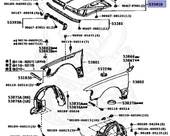 Toyota - Aristo - JZS147 - 1992 - 3.0Q TYPE - 2JZGE