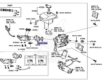 Toyota - Aristo - JZS147 - 1993 - 3.0Q TYPE - 2JZGE