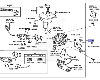 Toyota - Aristo - JZS147 - 1996 - 3.0V TYPE - 2JZGTE