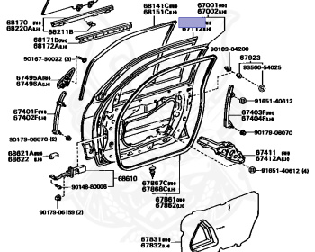 Toyota - Aristo - JZS147 - 1991 - 3.0Q TYPE - 2JZGE