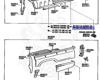 Toyota - Hilux - LN46 - 1981 - DLX TYPE - Manual - L