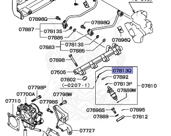 Mitsubishi - Galant - EA1A - 1996 - PRGC - 4G93