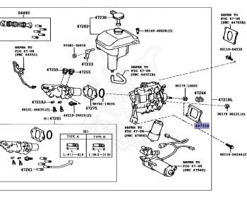 Toyota - Aristo - JZS147 - 1993 - 3.0Q TYPE - 2JZGE
