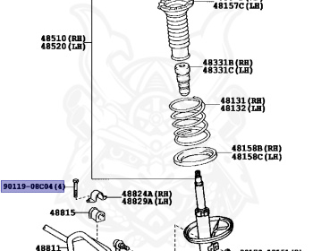 Toyota - Isis - ZGM11W - 2015 - PLATANA TYPE - 3ZRFAE