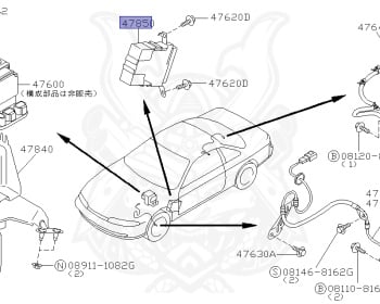 Nissan - Silvia - S15 - 1999 - SEDAN - HARDTOP(K) - AUTOMATIC-FLOOR SHIFT(AT.F4) - TWO WHEELS STEERING(2WS) - SR20DE