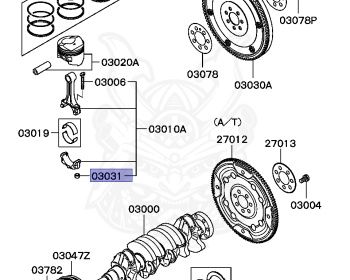 Mitsubishi - Galant - EA7A - 2003 - SRGC8 - 4G94