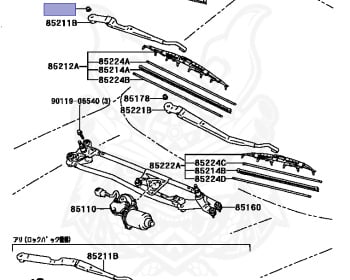 Toyota - Majesta - JZS151 - 1995 - ROYAL TOURING TYPE - HARDTOP - Automatic - 1JZGE
