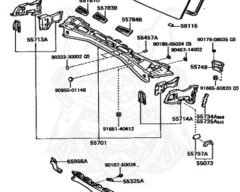 Toyota - Carina - CT150 - 1986 - SE TYPE - 4-DOOR - Manual - 2CL