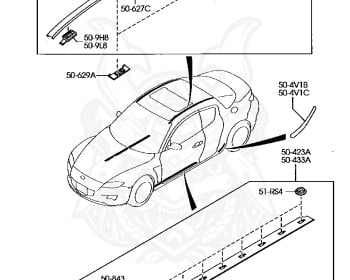 Mazda - RX-8 - SE3P - Feb-2003 - Right hand - 13-MSP
