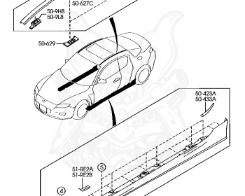 Mazda - RX-8 - SE3P - Feb-2008 - Right hand - 13-MSP