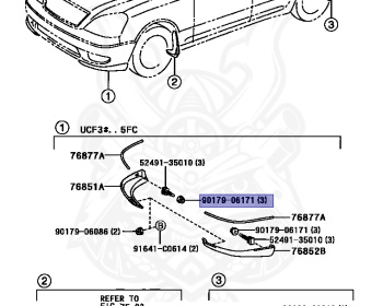 Toyota - Celsior - UCF31 - 2004 - C TYPE - Automatic - 3UZFE