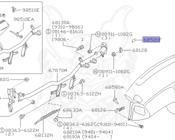 Nissan - Silvia - S14 - 1998 - KS - HARDTOP(K) - MANUAL TRANSMISSION(MT) - TWO WHEELS STEERING(2WS) - SR20DET