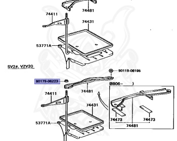 Toyota - Camry - CV20 - 1988 - VL TYPE - HARDTOP - Automatic - 2CT