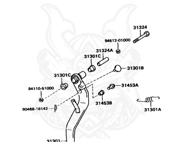 Toyota - Corolla - CE110 - 1996 - DX TYPE - SEDAN - Manual - 2C