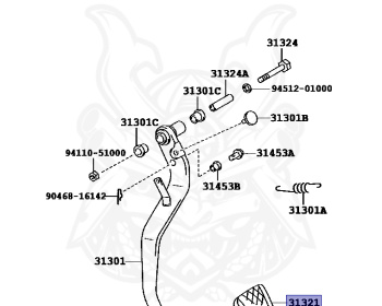 Toyota - Corolla - EE101 - 1995 - DX TYPE - 4-DOOR(SEDAN) - Manual - 4EFE