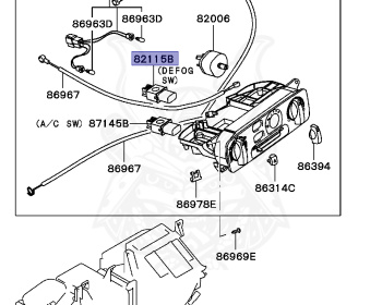 Mitsubishi - FTO - DE3A - 1997 - HYFH3 - 6A12