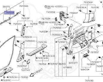 Nissan - Serena - C25 - 2005 - 20G Grade - WAGON(W) - 2 WHEEL DRIVE(2WD) - CVT(CVT) - MR20DE