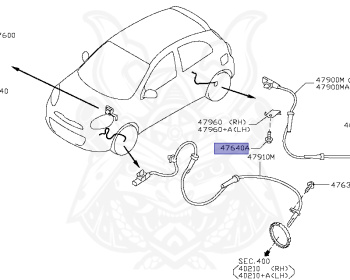 Nissan - March - K13 - 2011 - 12G grade - 5 DOOR HATCHBACK(5HB) - 2 WHEEL DRIVE(2WD) - CVT(CVT) - HR12DE