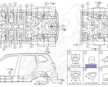 Subaru - Forester - SK9 - Jan-2018 - 25I - Wagon - 4W - Torque converter - Right hand - FB25
