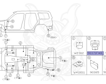 Subaru - Forester - SF5 - Jan-2000 - STI - Wagon - F4WD - Automatic Transmission - Right hand - EJ20T