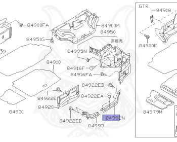 Nissan - Skyline - R34 GT - HR34 - 1999 - 20GT - 2 door hard top (2K) - AUTOMATIC-FLOOR SHIFT(AT.F4) - High cast, 2-link (IRS.2WD) - RB20DE