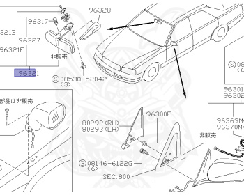 Nissan - Cedric/Gloria - Y33 - 1997 - Broam VIP - HARDTOP(K) - 2 WHEEL DRIVE(2WD) - AUTOMATIC TRANSMISSION(AT) - IRS TYPE(IRS) - VQ30DET