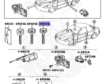 Toyota - Carina - ST202 - 1996 - X TYPE - Automatic - 3SFE