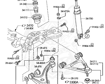 Mazda - RX-8 - SE3P - Feb-2003 - Right hand - 13-MSP