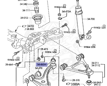 Mazda - RX-8 - SE3P - Feb-2003 - Right hand - 13-MSP