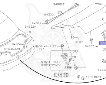 Nissan - Skyline - R34 25GT - ENR34 - 2000 - 25GT - 4 DOOR SEDAN(4S) - AUTOMATIC-FLOOR SHIFT(AT.F4) - High-speed 2-link (IRS.2WD) - RB25DE