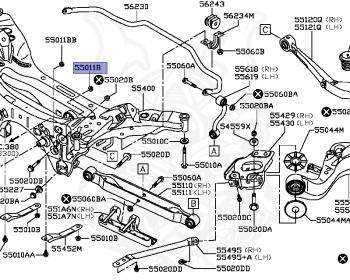 Nissan - X-Trail - T32 - 2016 - 20X/HYBR - 2 ROW SEATS(2ROW) - 4 WHEEL DRIVE(4WD) - CVT HYBRID (CVT/HEV) - MR20DD
