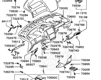 Mitsubishi - Delica - PD6W - 1999 - HSEUE9 - 6G72