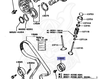 Toyota - Camry - SV30 - 1991 - ZE TYPE - SEDAN - Manual - 4SFE