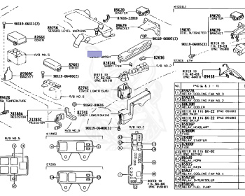 Genuine Celica GT-Four ST205 Electrical OEM parts supplied from