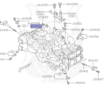 Subaru - Forester - SJG - Jan-2012 - Dec-2014 - XT - Wagon - 4W - Torque converter - Right hand - FA20