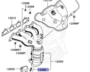 Mitsubishi - Airtrek - CU2W - 2003 - LRLE - 4G63