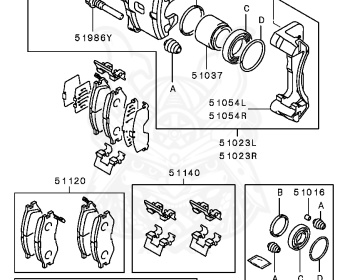 Mitsubishi - Legnum - EA5W - 2002 - LRPE - 6A13