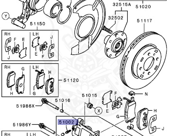 Mitsubishi - Colt - Z25A - 2004 - XSLH7 - 4G19