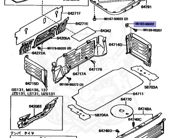 Toyota - Crown - LS130 - 1991 - STANDARD TYPE - SEDAN - Manual - 2L