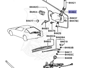 Mitsubishi - Starion - A183A - 1990 - MNFG - G63B
