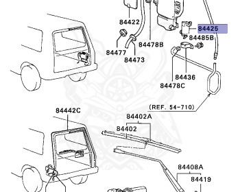 Mitsubishi - Pajero - L149G - 1986 - WGMNFP - 4D56