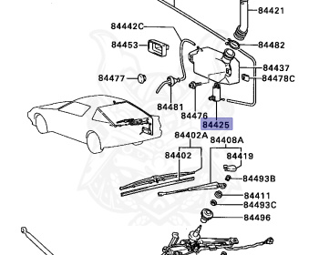 Mitsubishi - Starion - A183A - 1990 - MNFG - G63B