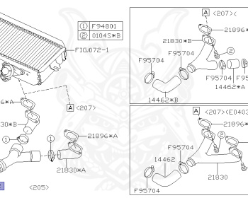 Subaru - Impreza Sports Wagon WRX - GGA - Jan-2000 - Dec-2002 - 20K - Wagon - 4W - 5-speed manual transmission - Right hand - EJ205