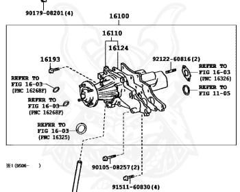 Toyota - Aristo - JZS147 - 1991 - 3.0Q TYPE - 2JZGE